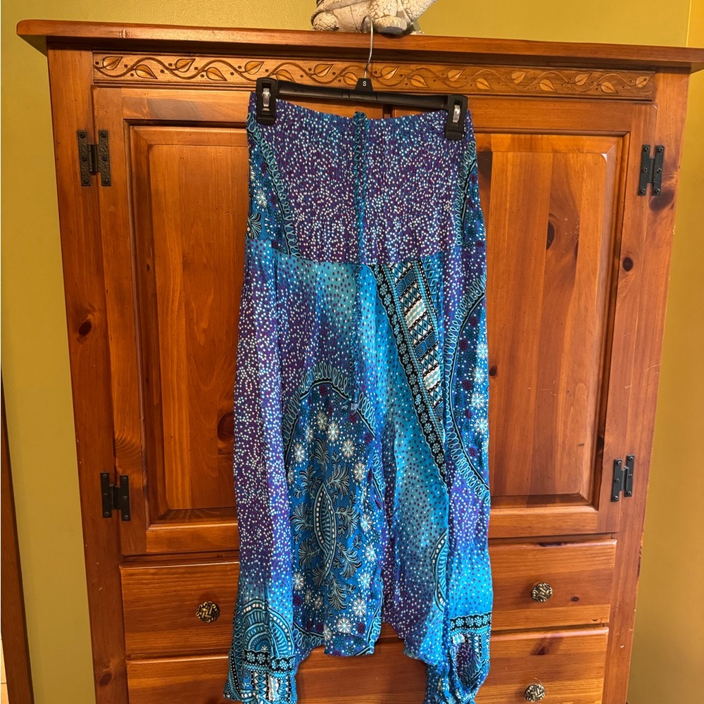 Harem Pants// Blue// Stylish// Free Size